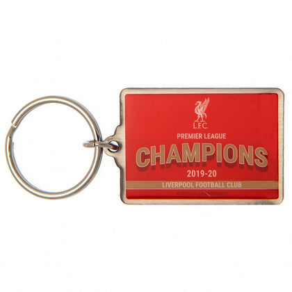 Liverpool FC Premier League Champions Keyring Image 1