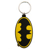 Batman Logo PVC Keyring Image 1