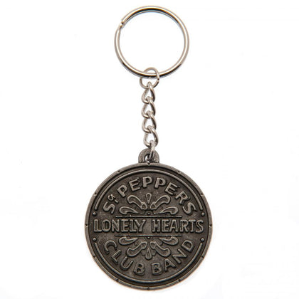 The Beatles Sgt Pepper Metal Keyring Image 1