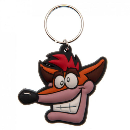 Crash Bandicoot Crash PVC Keyring Image 1