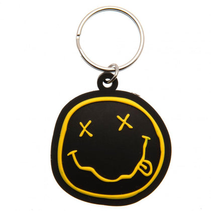 Nirvana PVC Keyring Image 1