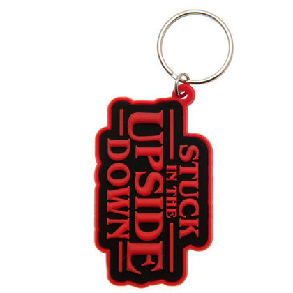 Stranger Things Upside Down PVC Keyring Image 1