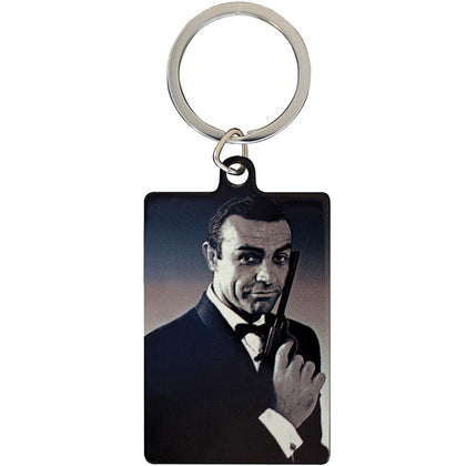 James Bond Metal Keyring Image 1