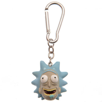 Rick And Morty 3D Polyresin Rick Keyring Image 1