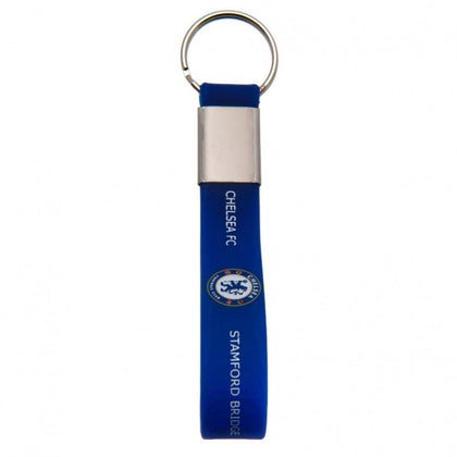 Chelsea FC Silicone Keyring Image 1