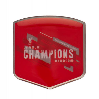 Liverpool FC Champions Of Europe Badge Image 1