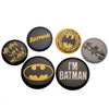 Batman Button Badge Set Image 1