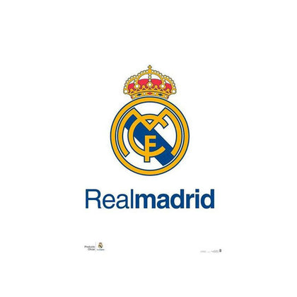 Real Madrid FC Crest Poster Image 1