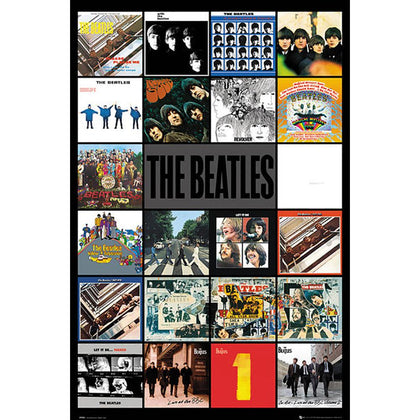 The Beatles Albums Poster Image 1