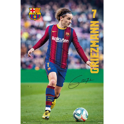 FC Barcelona Griezmann Poster Image 1