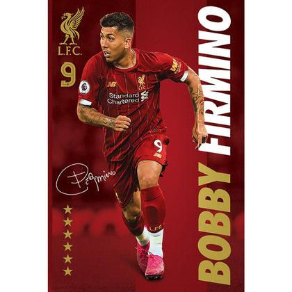 Liverpool FC Firmino Poster Image 1