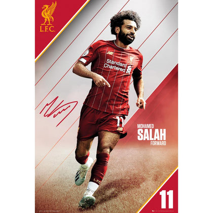 Liverpool FC Salah Poster Image 1