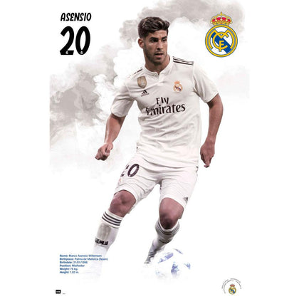 Real Madrid FC Asensio Poster Image 1