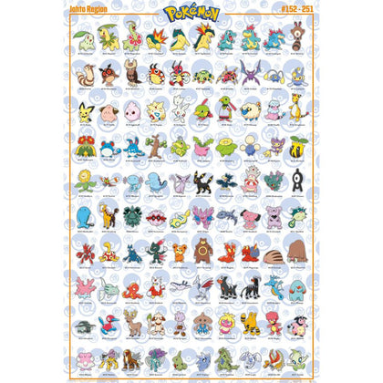 Pokemon Johto Poster Image 1