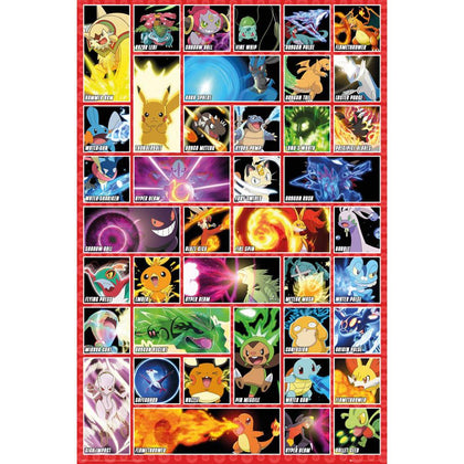 Pokemon Moves Poster Image 1