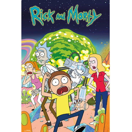 Rick And Morty Group Poster Image 1