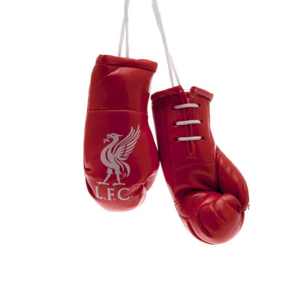 Liverpool FC Mini Boxing Gloves Car Decoration Image 1