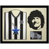 Newcastle United FC Keegan Silhouette Signed Shirt Image 1