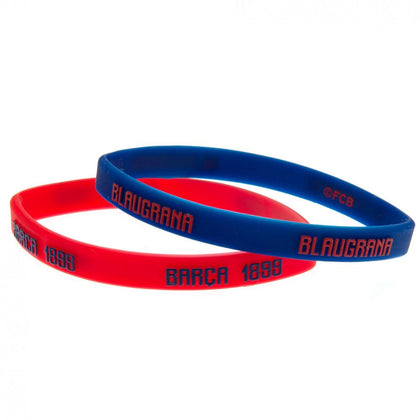 FC Barcelona Silicone Wristbands Image 1