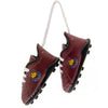 West Ham United FC Mini Football Boots Car Decoration Image 1