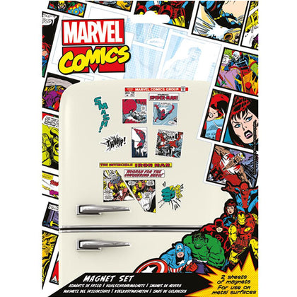 Marvel Comics Fridge Magnet Set Image 1