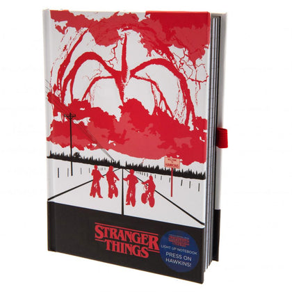 Stranger Things Light Up Notebook Image 1