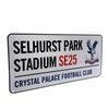 Crystal Palace FC Metal Street Sign Image 1