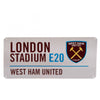 West Ham United FC Metal Street Sign Image 2