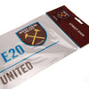 West Ham United FC Metal Street Sign Image 3