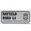 Liverpool FC Retro Metal Street Sign Image 2