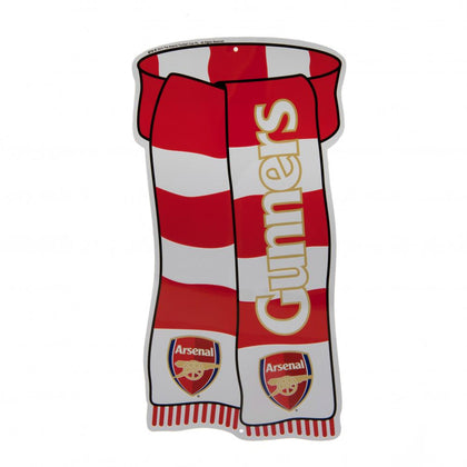 Arsenal FC Show Your Colours Metal Sign Image 1