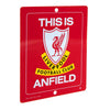 Liverpool FC Metal Window Sign Image 1