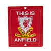 Liverpool FC Metal Window Sign Image 3