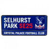 Crystal Palace FC Metal Street Sign Image 2