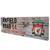 Liverpool FC Rustic Metal Garden Sign Image 2