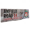 Liverpool FC Rustic Metal Garden Sign Image 3