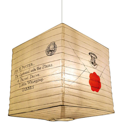 Harry Potter Letter Paper Light Shade Image 1