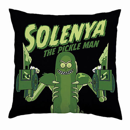 Rick And Morty Pickle Rick Cushion Image 1