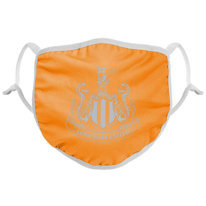 Newcastle United FC Orange Reflective Face Covering Image 1