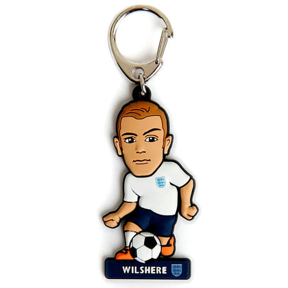 England Wilshere PVC Keyring Image 1