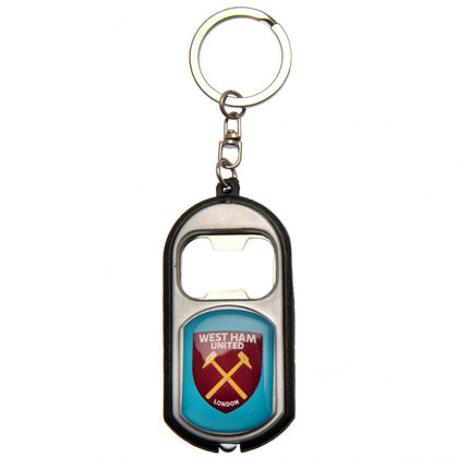 West Ham United FC Key Ring Torch Bottle Opener Image 1