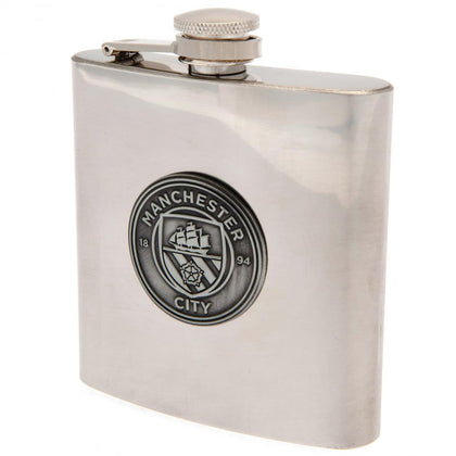 Manchester City FC Hip Flask Image 1