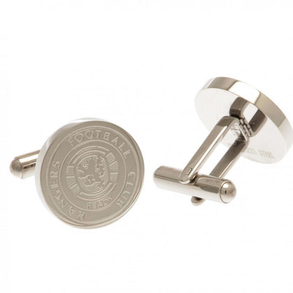 Rangers FC Stainless Steel Formed Cufflinks Image 1