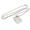 Liverpool FC Silver Plated Dog Tag & Chain Image 2