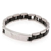 Liverpool FC Stainless Steel Black Inlay Bracelet Image 1