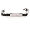 Liverpool FC Stainless Steel Black Inlay Bracelet Image 3