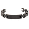 West Ham United FC Stainless Steel Black IP Bracelet Image 2