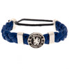 Chelsea FC Stainless Steel PU Slider Bracelet Image 2