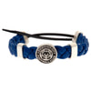 Leicester City FC Stainless Steel PU Slider Bracelet Image 2