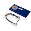 Leicester City FC Stainless Steel PU Slider Bracelet Image 3